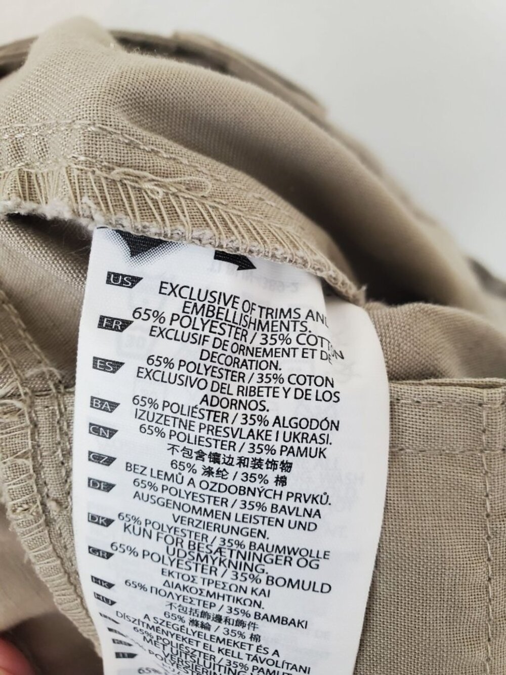 5.11 Tactical Stryke men's Regular Fit Cargo Pant - Khaki - Picture 14 of 16
